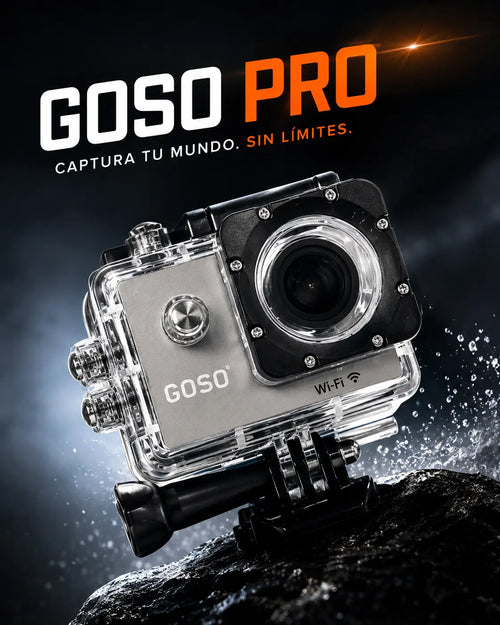 Cámara GoPro Ultra HD Impermeable [GRABA CON LA MÁXIMA CALIDAD]